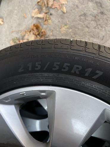 r17 subaru: Колеса в сборе 215 / 55 / R 17, Лето, Б/у, Комплект, Легковые, Литые, отверстий - 5 — 3