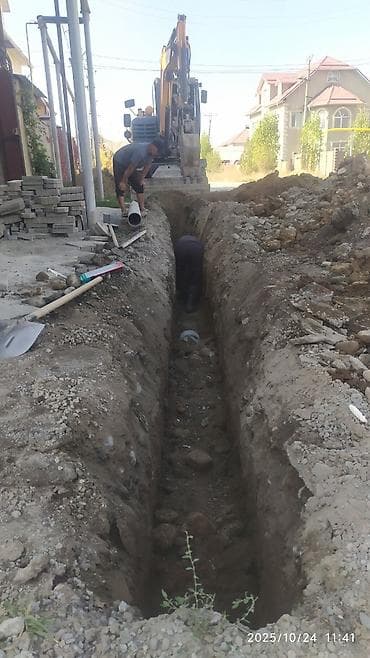 Шаймандарды ижарага алуу: Канализация иштери | Канализация казуу, Септик казуу, Канализация түтүктөрүн орнотуу 6 жылдан ашык тажрыйба — 4