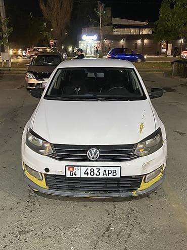 vw: Volkswagen Polo: 2018 г., 1.6 л, Автомат, Бензин, Седан — 1