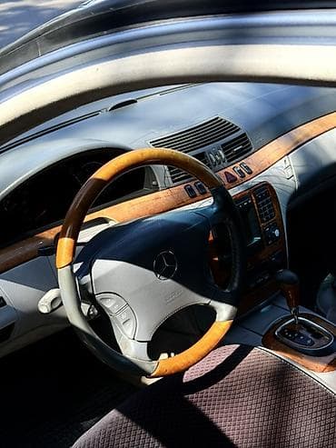 битий машина: Mercedes-Benz S-Class: 1999 г., 4.3 л, Автомат, Бензин, Седан — 7