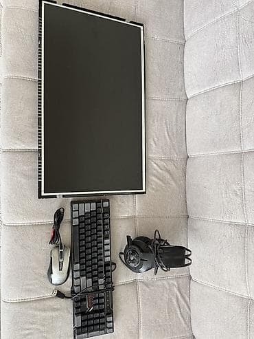 Монитор 27” + Игровой комплект периферии Пользовался дома сам