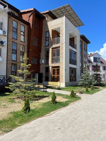 Квартира, Квартира на Иссык-Куле, Bosteri ЦО Кыргызское взморье, Бостери, Детская площадка, Парковка, стоянка, Охраняемая территория