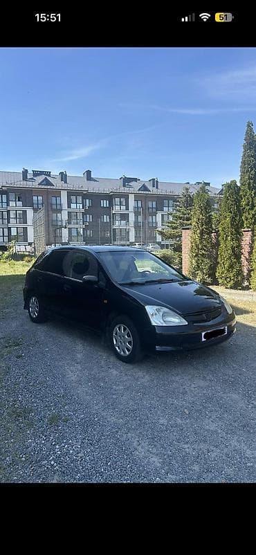 ms 16rs: Honda Civic: 2002 г., 1.6 л, Механика, Бензин, Хэтчбэк — 1