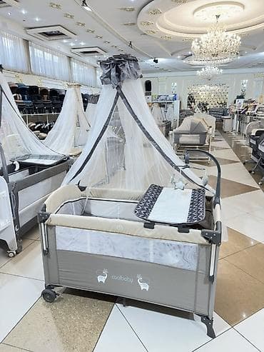 chicco манеж: Манеж-кровать Coolbaby с комплектом аксессуаров - Универсальный — 2