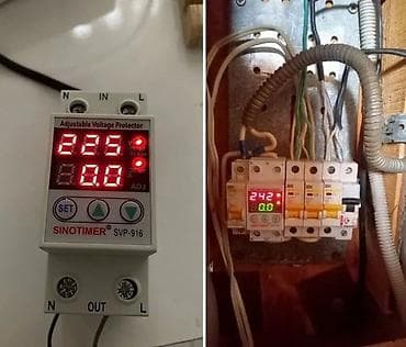 Чыңалуу релеси: Реле контроля напряжения SINOTIMER SVP‑916 (Adjustable Voltage — 1