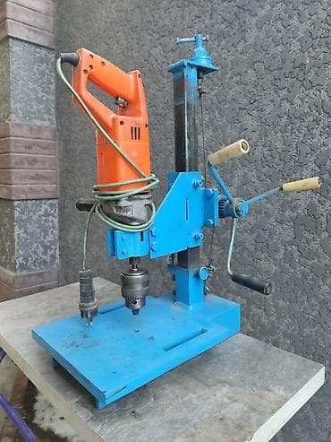 Даяр бизнес: Сверлильная стойка с электродрелью (настольный мини-сверлильный — 2