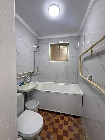 osh flat: 1 комната, 32 м², Хрущевка, 1 этаж, Евроремонт — 2