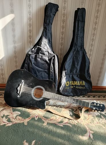 электронная самокат цена: Продаю обе Акустические гитары, 2 шт., черного цвета. Гитары в хорошем — 1