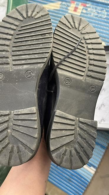 турецкие берцы yds: Женские оксфорды темно-синего цвета, натуральная кожа. Необходимо — 5