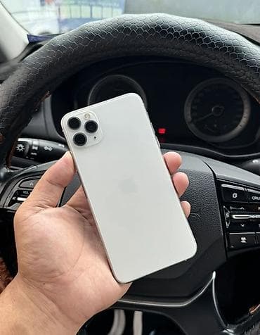 IPhone 11 Pro, Б/у, 256 ГБ, Серебристый, Зарядное устройство, 89 %