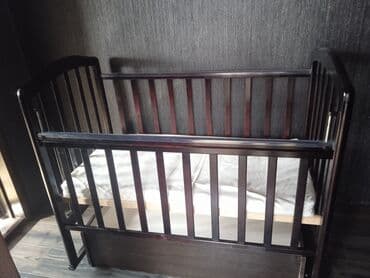 двухярусный диван: Детская односпальная кровать, Б/у, Для девочки, Для мальчика, С матрасом, ДСП, Самовывоз — 5