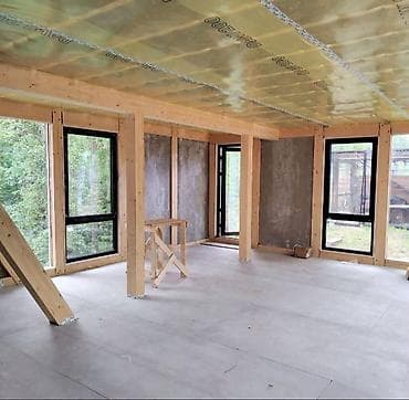 строим дом: Современные дома в стиле Афрейм барнхаус/шале под ключ - Архитектура — 5