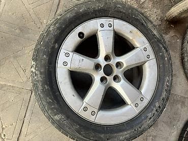 avensis 2001: Колеса в сборе 245 / 55 / R 19, Всесезонная, Б/у, Комплект, Легковые, Литые, отверстий - 5 — 7
