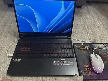 Ноутбуктар жана аксессуарлар: Игровой ноутбук Acer Nitro 5 Характеристики: - Экран 15.6", матрица — 3