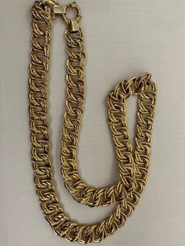Золотая цепь колье 585 пробы жёлтое золотодлина 50 смвес 31,01 гр