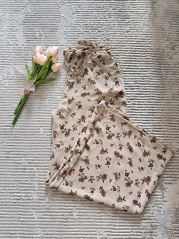 Женские домашние/повседневные брюки свободного кроя - Посадка