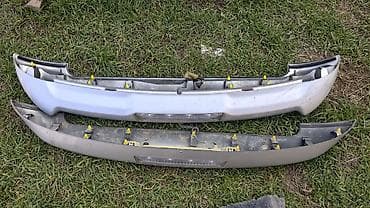 Кенгурятники и подножки: Декоративные накладки Пластик, Toyota — 1