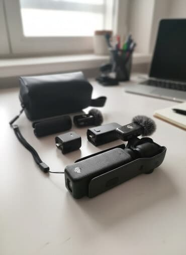 камера автомобиля: DJI Osmo Pocket 3 Creator Combo — компактный стабилизированный — 1
