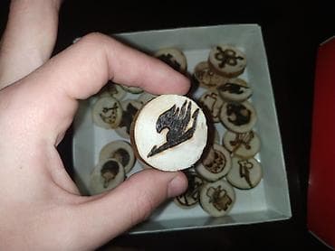 Көркөм өнөр жана коллекциялоо: Экологические значки из дерева ручной работы, так же делаю на заказ по — 2