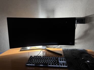 изогнутый монитор для компьютера: Монитор, Xiaomi, Б/у, LED, 34" - 35" — 4