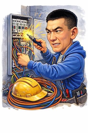 technical support engineer: Услуги электрика: монтаж и ремонт электропроводки - Диагностика и — 1