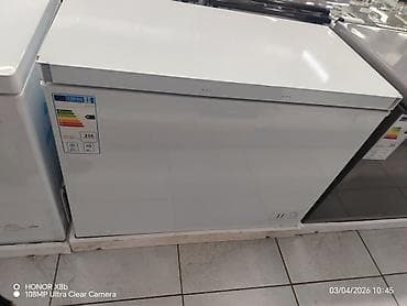 Бизнес үчүн жабдуулар: Морозильный ларь (верхняя крышка) белого цвета. Характеристики и — 1