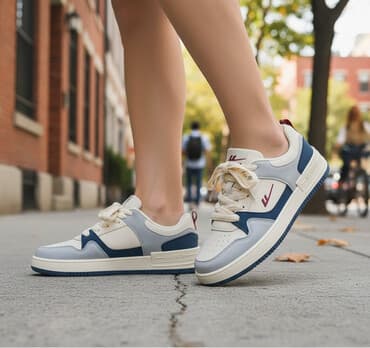 срочно продаю в связи с переездом: Новые стильные синие кроссовки Warrior (43 размер) — прочные, удобные — 1