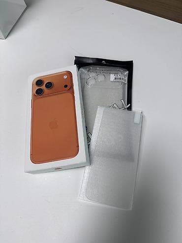 айфон кытайский: IPhone 17 Pro Max, Новый, 256 ГБ, Оранжевый, Кабель — 2