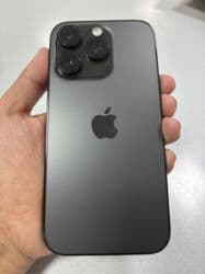 регистратор: IPhone 14 Pro Max, Б/у, 128 ГБ, Black Titanium, Чехол, Защитное стекло, 91 % — 1