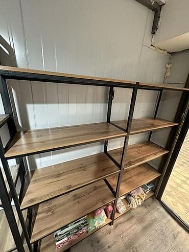 напольная вешалка: Стеллаж Для одежды, Лофт, 200 см * 95 см * 37 см — 3