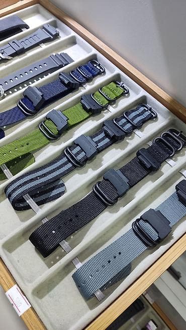 Наручные часы: Ремешки матерчатые для часов G-SHOCK GA-100, GA-110, GA-120, GA-700 — 1
