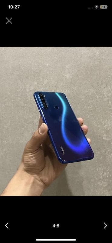 hdd 2000gb: Redmi, Redmi Note 8, Б/у, 64 ГБ, цвет - Синий, 2 SIM — 4