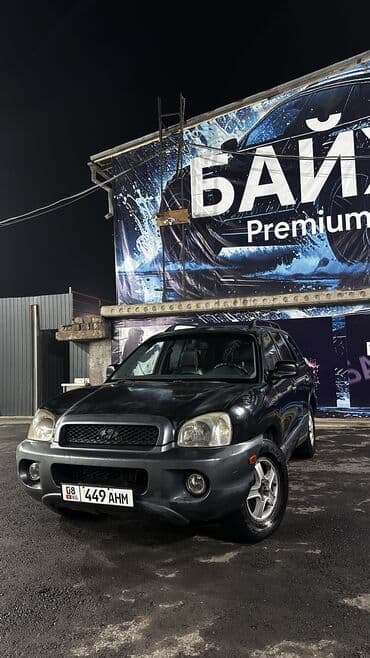 тойота виш бишкек: Hyundai Santa Fe: 2003 г., 2.7 л, Автомат, Газ, Кроссовер — 1