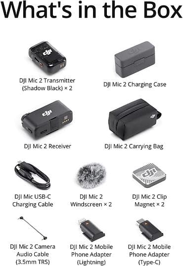 smooth 4: DJI Mic 2 — профессиональная беспроводная микрофонная система для — 6