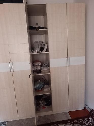 дорожка бу: Шифоньер, шкаф для одежды, Б/у, Прямой, ЛДСП — 2