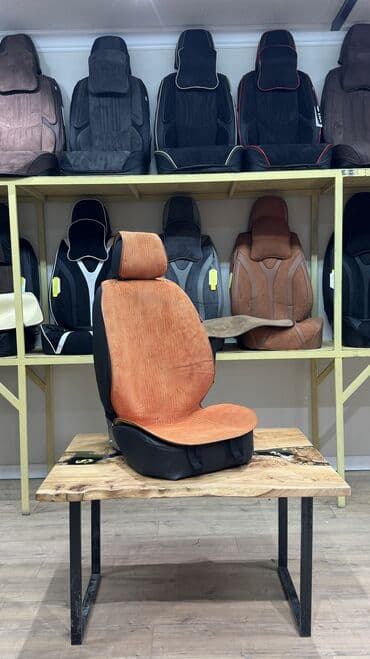 купить чехлы на сиденья авто: Чехлы Велюровые, цвет - Черный, Новый, Платная доставка, Бесплатная доставка, Самовывоз — 7