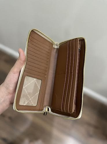 женский кошелек бежевый: Кошелек, Michael Kors, Женские, Новый — 4