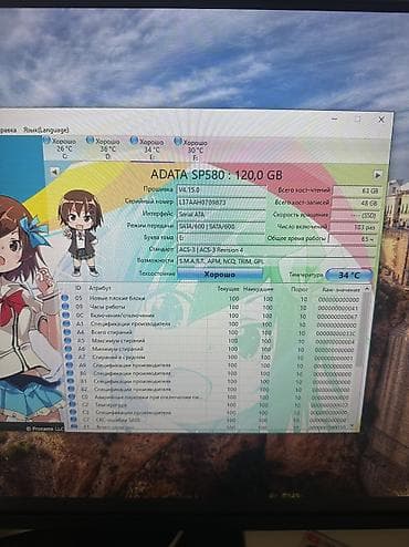ssd бу: Накопитель, Б/у, ADATA, SSD, 128 ГБ, Для ПК — 8