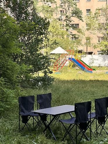 Мебель: Складной походный комплект мебели: стол + 4 стула - Назначение — 4