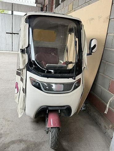 мото желмая: Электрический трёхколёсный скутер с крытым кузовом (кабина) - — 1