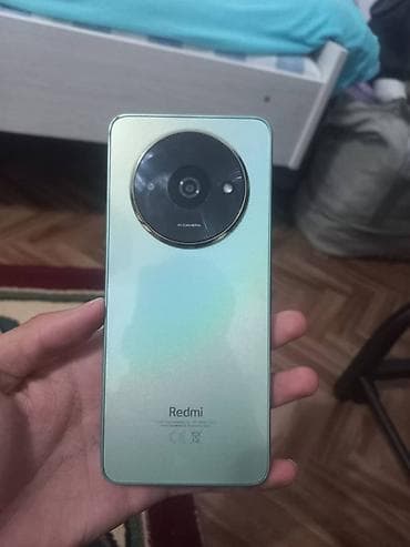 poco 5f: Redmi, Redmi A3x, Б/у, 64 ГБ, цвет - Зеленый, 2 SIM — 1