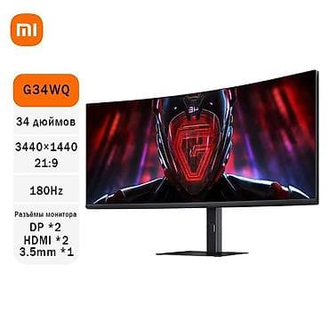 монитор для игр: Монитор, Xiaomi, Б/у, 34" - 35" — 1