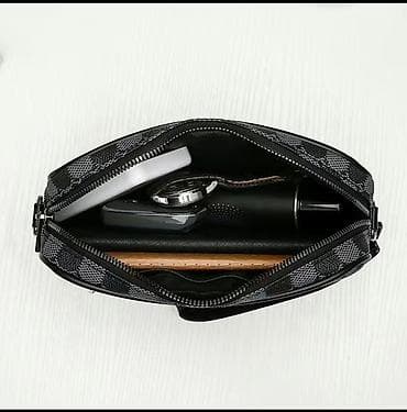 чехол 13: Барсетка, Материал: Комбинированный материал, Застежка на молнии, Новый — 4