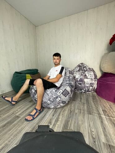 пуфф: Бинбэг, Новый, Бесплатная доставка, Самовывоз — 18