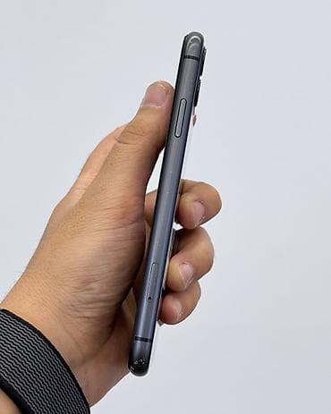 iphone 12 plus: IPhone 11, Б/у, 64 ГБ, Черный, Защитное стекло, Чехол, В рассрочку, 75 % — 5