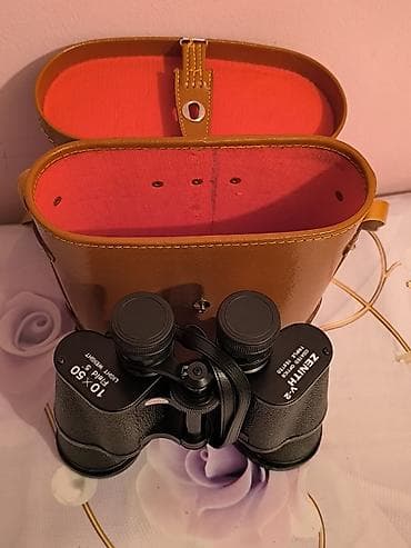 Бинокль ZENITH-2 10x50 с чехлом - Оптика: увеличение 10x, объектив 50