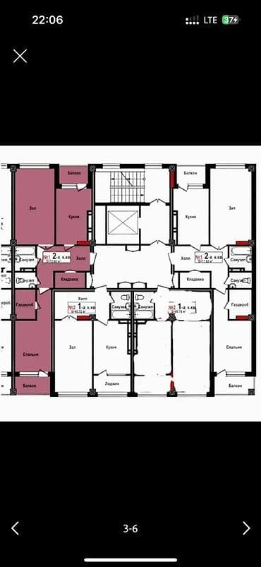 куплю квартиру парк фучика: 1 комната, 46 м², Элитка, 1 этаж, Готовая ПСО (под самоотделку) — 4