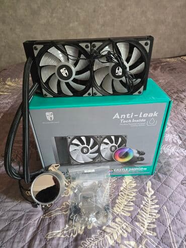 Система охлаждения, Б/у, DeepCool, Водяное охлаждение, Для процессора, Для ПК