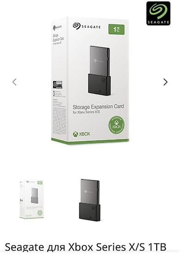 xbox 360 racing wheel: Карта расширения памяти Seagate для Xbox Series X|S, 1 ТБ. - — 1