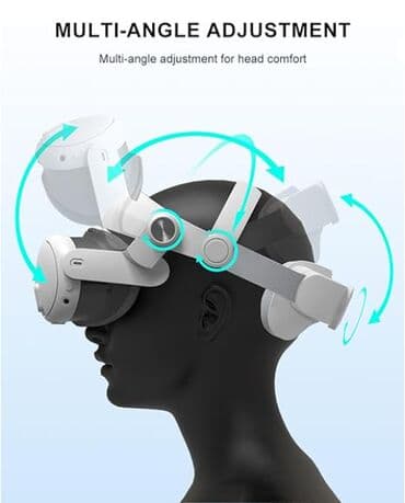 матар: Ремешок для Meta Quest 3 (мета куест 3) Elite с аккумулятором 5000 мА — 3